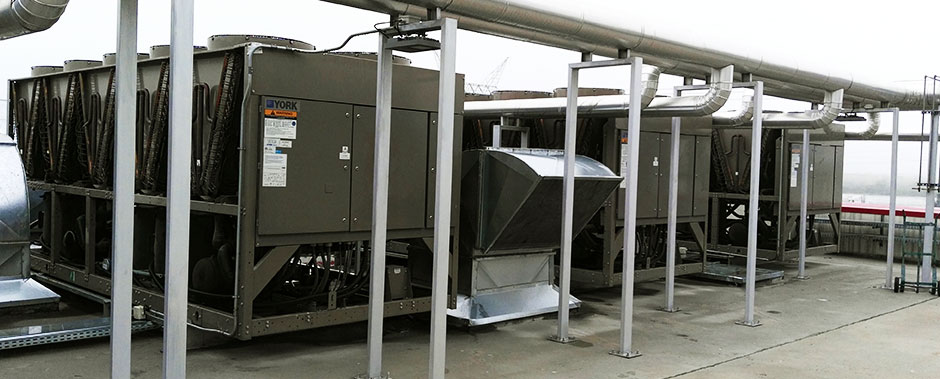 Servicio industrial de aire acondicionado y refrigeración, especialistas en Chillers